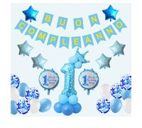 Palloncini gonfiabili x 1 anno compleanno festa festone buon compleanno
