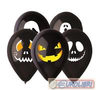 PALLONCINI HALLOWEEN 31CM 50PZ LATTICE HALLOWEEN