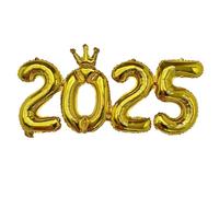 Palloncini in alluminio 2025,Palloncini in alluminio numerati 2025,Decorazioni per feste 2025 Palloncini in alluminio - Numeri di palloncini in alluminio 2025 per matrimoni, feste di compleanno, feste