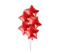 Palloncini in alluminio, 50 pezzi, 45,7 cm, palloncini a forma di stella, per matrimoni, feste di compleanno, decorazione per baby shower, per sesso rivelare palloncini rosa blu