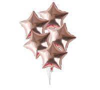 Palloncini in alluminio, 50 pezzi, 45,7 cm, palloncini a forma di stella, per matrimoni, feste di compleanno, decorazione per baby shower, per sesso rivelare palloncini rosa blu