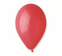 Palloncini in Lattice 10" Colore Rosso Pastello CONF.100pz