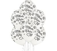 Palloncini in lattice da 30 cm, "Giovane coppia", confezione da 6 pezzi.