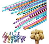 Palloncini lunghi e magri, 260 palloncini modellanti per animali attorcigliati, in metallo, classici, decorazioni natalizie per eventi scolastici, riunioni di amici