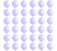 Palloncini Macaron Viola Lattice Palloncino Festa 30CM 36Pezzi Kit Palloncini,elio e aria per Palloncini,per Fidanzamento,Matrimonio,San Valentino,Compleanno,Baby Shower,Decorazioni di Nozze