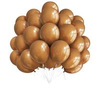 Palloncini Marroni, 50 Palloncini Marroni Barocchi 12 Pollici, Palloncini in Lattice Cachi, Palloncini Per Bambini, Palloncini Per Baby Shower Marroni San Valentino Decorazioni Per Feste Compleanno