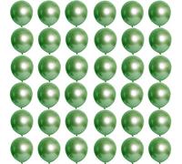 Palloncini Metallico Verde Lattice Palloncino Festa 30CM 36Pezzi Kit Palloncini,elio e aria per Palloncini,per Fidanzamento,Matrimonio,San Valentino,Compleanno,Baby Shower,Decorazioni di Nozze
