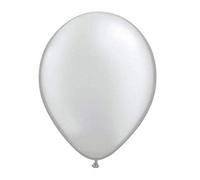 Palloncini metallizzati argento 30 cm - 50 pezzi