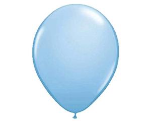Palloncini metallizzati celesti - 10 pezzi