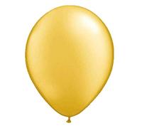 Palloncini metallizzati oro 30 cm - 10 pezzi