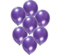 Palloncini metallizzati viola 30 cm - 50 pezzi
