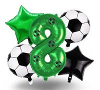 Palloncini numerici da calcio | 15+ anni | Verde | 8 - otto