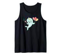 Palloncini per Festa di Compleanno con Balena narvalo, Kawaii, Simpatici e Divertenti Canotta