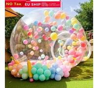 Palloncini per feste per bambini Tenda a bolle gonfiabile trasparente con cupola igloo Palloncini a bolle gonfiabili trasparenti Casa Decorazione di Halloween