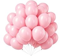 Palloncini rosa, 100 pezzi palloncini rosa, 10 pollici palloncini in lattice per compleanno, palloncini rosa, decorazione per feste compleanno matrimonio festival anniversario