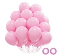 Palloncini Rosa 50 Pezzi Compleanno Baby Shower Festa Laurea Addio Al Nubilato