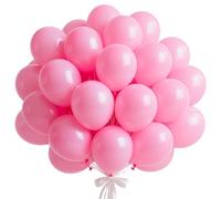 Palloncini Rosa, 60 pezzi 12 Pollici Palloncini in Lattice, Rosa Palloncini Festa per Donne Bambini Festa Compleanno Baby Shower Matrimonio San Valentino Fidanzamento Natale Eventi Decorazioni