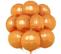 Palloncini rotondi arancioni, 20 palloncini rotondi da 45,7 cm, palloncini a elio per feste di compleanno, baby shower, decorazioni per matrimoni