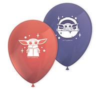 Palloncini Star Wars Grogu Baby Yoda in lattice, 8 pezzi