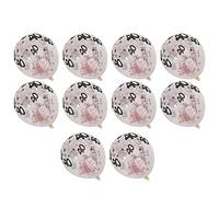 Palloncini Trasparenti Numero 40 in Lattice 10 Pezzi, 30 cm con Paillettes per Compleanni, Matrimoni e Anniversari - Decorazione Elegante con Confetti Colorati, Ideale per Feste (palline di
