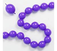Palloncini viola a collegamento rapido, 100 pezzi, 15,2 cm, per realizzare palloncini da parete a forma di cuore, per compleanni, matrimoni, baby shower, carnevale, Kpop, sirena, principessa