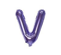Palloncino a forma di lettera in pellicola, 40 cm, per matrimonio, felice, compleanno, festa, colore viola