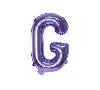 Palloncino a forma di lettera in pellicola, 40 cm, per matrimonio, felice, compleanno, feste, decorazione viola-G