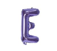 Palloncino a forma di lettera in pellicola, 40 cm, per matrimonio, felice, compleanno, feste, decorazione viola