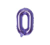Palloncino a forma di lettera in pellicola, 40 cm, per matrimonio, felice, compleanno, feste, decorazione viola