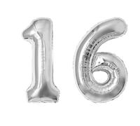 Palloncino a forma di numero 16, 101 cm