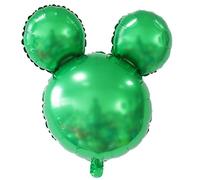 Palloncino a forma di topo, 10 colori assortiti, 45 cm verde
