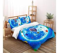 Palloncino ad aria calda Set Di Biancheria Da Letto Copripiumino 2 Pezzi Comfort in Morbida Microfibra Per Coppia Adulti Doppia 1 Federa Double（200x200cm）