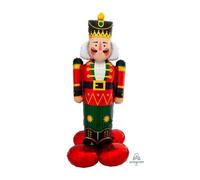 PALLONCINO AIRLONZ LO SCHIACCIANOCI GRANDE FOIL MERRY CHRISTMANS CM 154 X 88