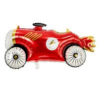 Palloncino Auto da Corsa in Alluminio Rosso 111 x 63 cm - Rosso