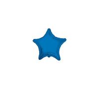 Palloncino Caleidoscopio Stella Blu Microshape 4-10 cm 5pz