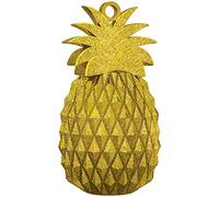 Palloncino con ananas dorato - 6,oz. | Plastica - 2,5 "x 5,5" | 1 ct.