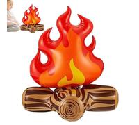 Palloncino con fuoco a fiamma - Palloncino con fuoco 3D Palloncini creativi | Oggetti di scena per attività scolastiche Decorazione per raccolta di falò riutilizzabi