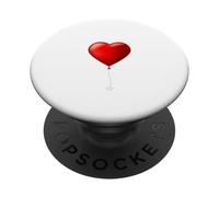 Palloncino Cuore Rosso PopSockets PopGrip Adesivo