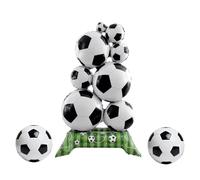 Palloncino da calcio, pallone da calcio, in pellicola, decorazione per compleanno per bambini, decorazione per la Coppa del Mondo, compleanno, festa a tema, XXL