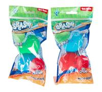 Palloncino d'acqua giocattolo Splash riutilizzabile autobloccante, set da 2 pezzi, blu