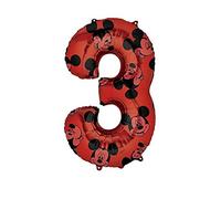 Palloncino Di Compleanno Mickey Mouse Numero 6