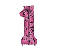 Amscan Palloncino di Compleanno Minnie Mouse Numero 1
