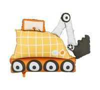 Palloncino "Escavatore" | 93 x 68 cm (per riempire aria o elio)