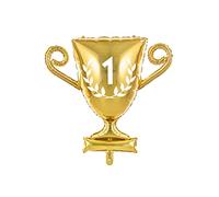 Palloncino Foil Mylar a Forma di Coppa Trofeo 64x61 cm