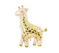 Palloncino FOIL mylar a forma di GIRAFFA 80X102 cm