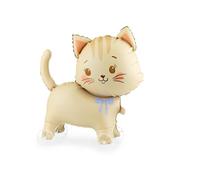 Palloncino "Gatto su ruote" | 61 x 65 cm (per gonfiare l'aria)