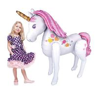 Palloncino Gigante a Forma Unicorno , Disney Airwalkers 116 cm PS 19467