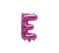 Palloncino in lamina con lettere dell'alfabeto, 40,6 cm, per feste di compleanno, matrimoni, decorazioni fai da te, palloncini - Rosa-E