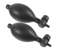 Palloncino in Lattice Nero per Misuratore di Pressione 2 Pezzi | Valvola a Pressione, Uso Manuale, Formato Compatto, per Gonfiaggio e Ricambio