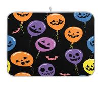 Palloncino in peluche colorato Helloween tappetino da cucina pad per controsoffitto protezione resistente al calore contatore asciugatrice piatto tappetino grande 18 x 24